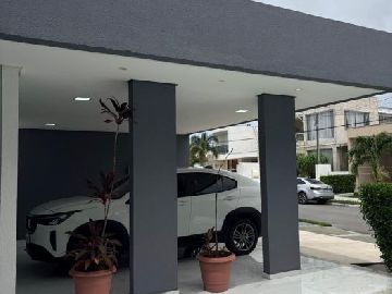 Garagem coberta para 2 carros - Casa Antares Macei�